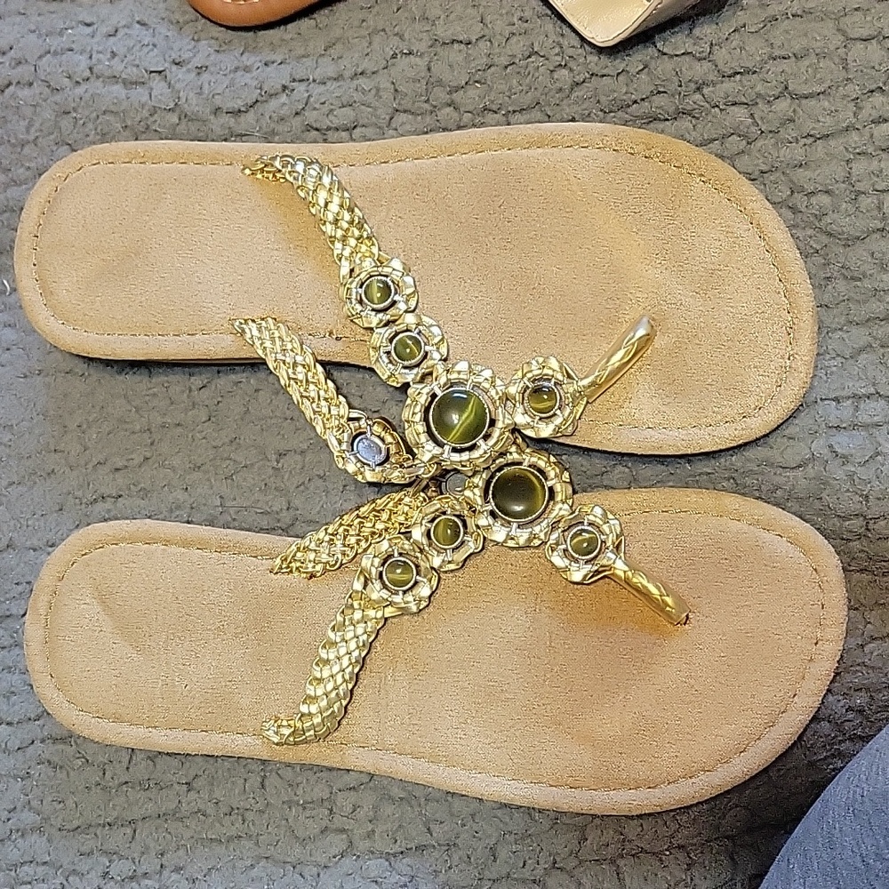 Jeweled sandles